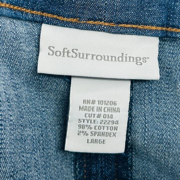 Y2k Light Blue Faded Flared Denim Midi Western Skirt - Picture 8 of 9